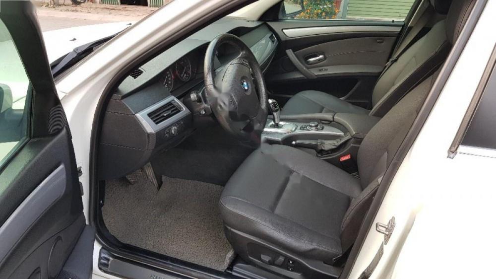 BMW 5 Series 523i 2009 - Bán ô tô BMW 5 Series 523i đời 2009, màu trắng, nhập khẩu nguyên chiếc