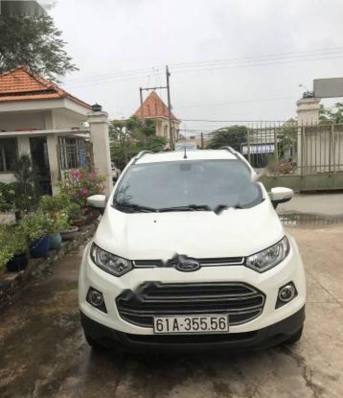 Ford EcoSport Titanium 1.5L AT 2017 - Bán ô tô Ford EcoSport Titanium 1.5L AT đời 2017, màu trắng chính chủ