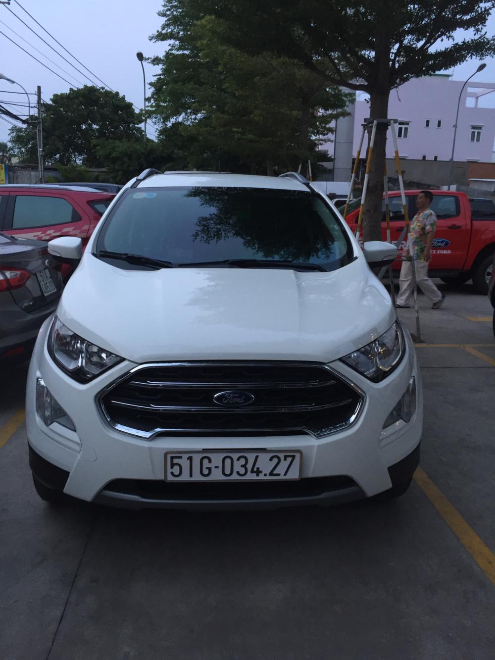 Ford EcoSport Titanium 2018 - Chuyên bán xe Ford EcoSport Tita 2018- Ưu đãi BHVC, camera hành trình/dán kính 3M