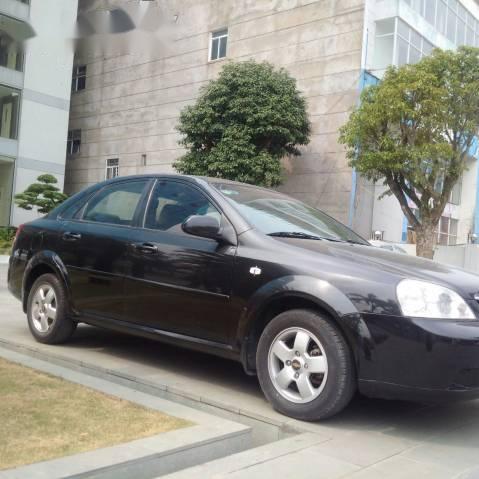 Chevrolet Lacetti    2011 - Bán Chevrolet Lacetti năm 2011, màu đen xe gia đình, giá 276tr