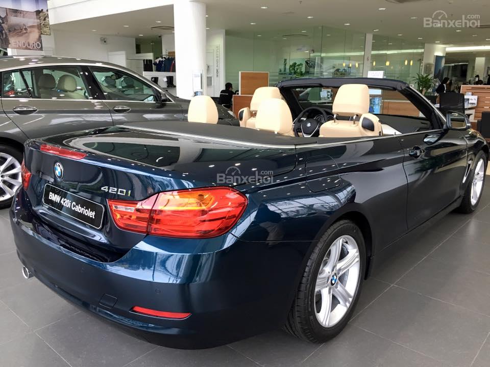 BMW 4 Series 420i Carbiolet 2017 - Cần bán xe BMW 4 Series 420i Carbiolet 2018, màu xanh, nhập khẩu chính hãng. LH: 0978877754