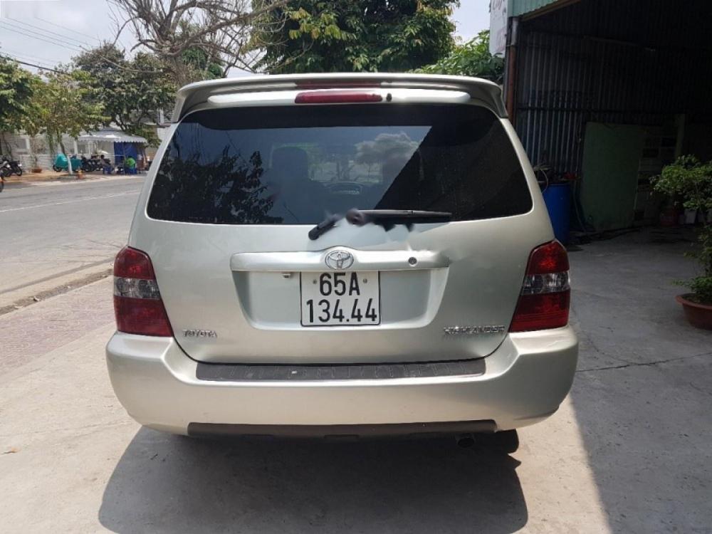 Toyota Highlander 2.4 2005 - Bán ô tô Toyota Highlander 2.4 sản xuất 2005, màu bạc, xe nhập xe gia đình