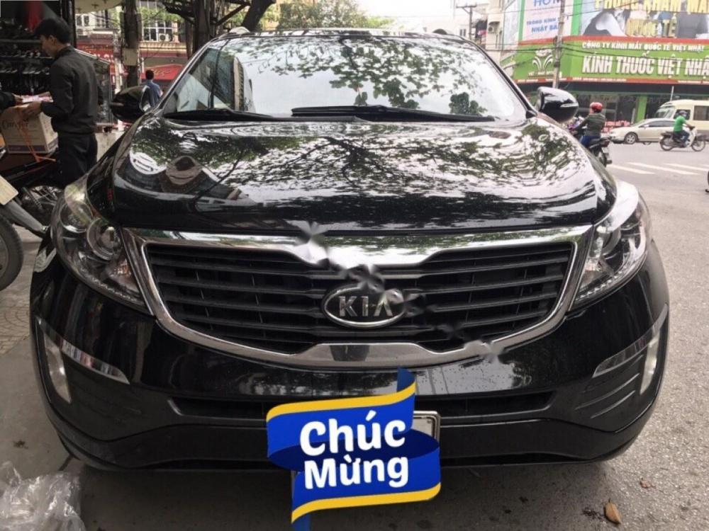 Kia Sportage Limited 2.0 AT 2012 - Bán Kia Sportage Limited 2.0 AT sản xuất năm 2012, màu đen, xe nhập như mới, 545 triệu