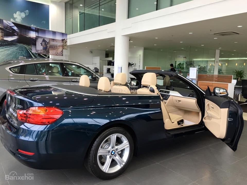BMW 4 Series 420i Carbiolet 2017 - Cần bán xe BMW 4 Series 420i Carbiolet 2018, màu xanh, nhập khẩu chính hãng. LH: 0978877754