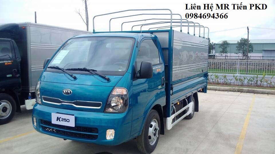 Kia Bongo  K200 2018 - Bán xe tải mới Kia Thaco Bongo K200 tải 1 tấn E4, tubo tăng áp, đủ các loại thùng, liên hệ 0984694366