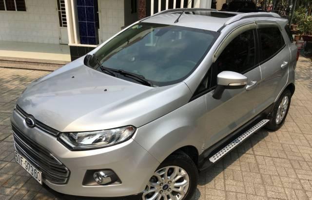 Ford EcoSport    2014 - Cần bán gấp Ford EcoSport 2014, màu bạc số tự động