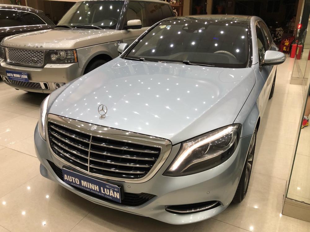 Mercedes-Benz S class S500L  2015 - Bán xe Mercedes S500L 2015, màu bạc, xe nhập