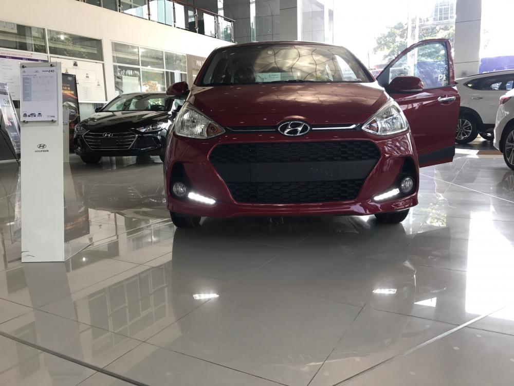 Hyundai Grand i10 2019 - Hyundai Hà Đông bán xe i10 - chỉ với 100tr trả góp mỗi tháng 5.50tr, KM siêu khủng, LH 0981476777