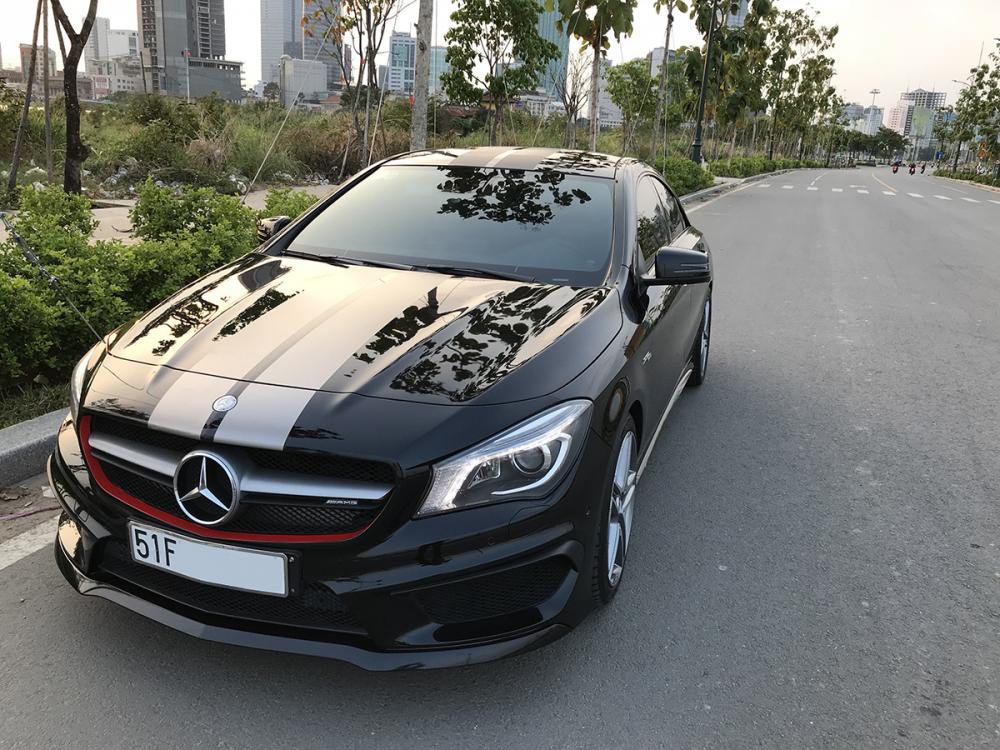 Mercedes-Benz CLA class CLA 45 AMG 2015 - Bán ô tô Mercedes CLA 45 AMG đời 2015, màu đen, nhập khẩu