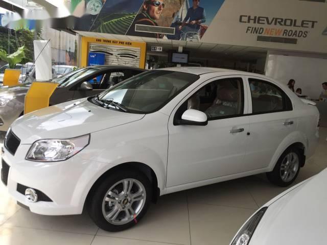 Chevrolet Aveo 2018 - Cần bán Chevrolet Aveo sản xuất 2018, màu trắng