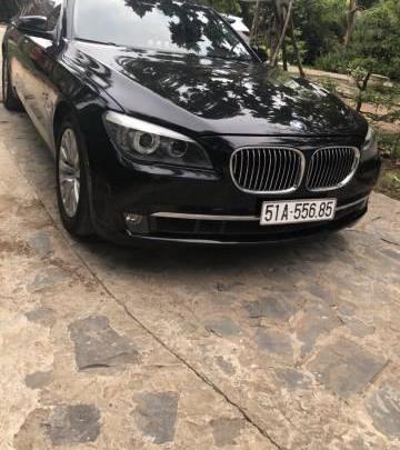 BMW 7 Series  740LI 2008 - Bán gấp BMW 7 Series 740LI đời 2008, màu đen, xe nhập