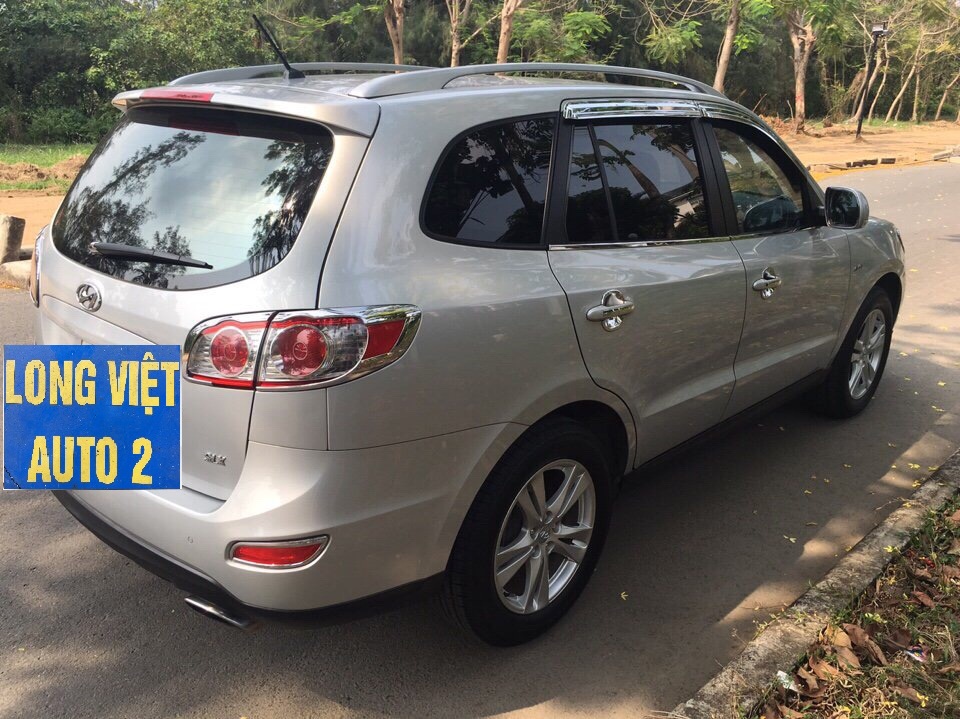 Hyundai Santa Fe SLX  2011 - Bán Hyundai Santa Fe SLX đời 2011, màu bạc, nhập khẩu