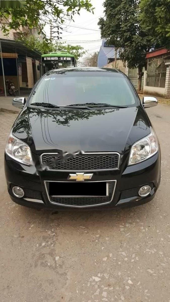 Chevrolet Aveo LTZ 1.5 AT 2014 - Bán xe Chevrolet Aveo LTZ 1.5 AT 2014, màu đen