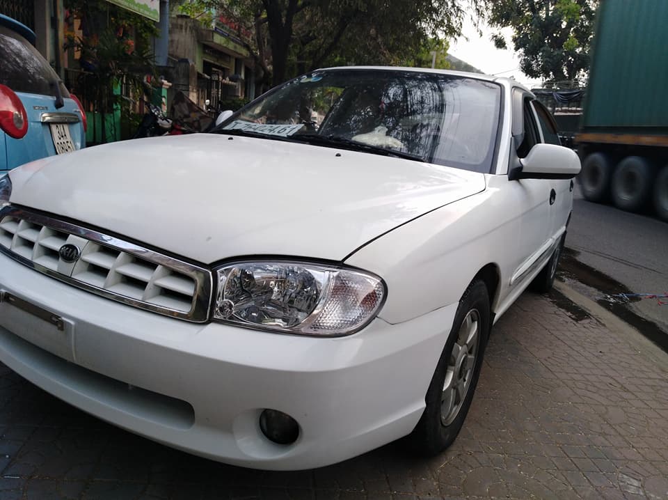 Kia Spectra LS 2003 - Bán ô tô Kia Spectra LS năm 2003, màu trắng, 105 triệu