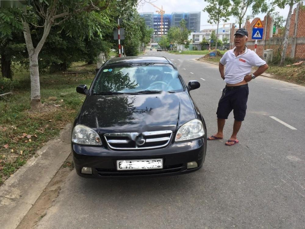 Daewoo Lacetti 2009 - Cần bán lại xe Daewoo Lacetti năm sản xuất 2009, màu đen ít sử dụng