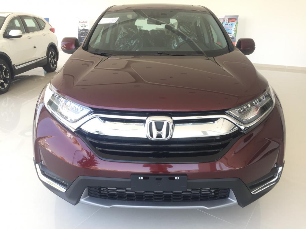 Honda CR V 2018 - Bán Honda CR V sản xuất 2018, đủ màu giao xe sớm, hỗ trợ ngân hàng lên đến 80%