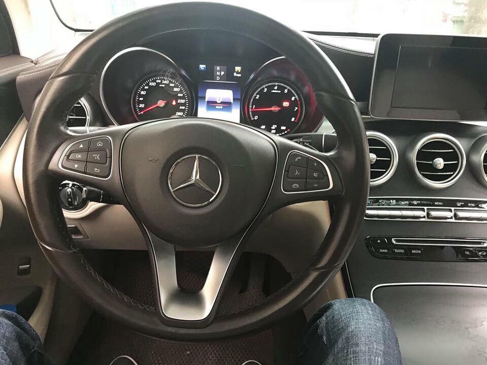 Mercedes-Benz Smart  GLC300 AMG 2016 - Lên sóng siêu phẩm Mercedes GLC300 2016 AMG màu trắng zin cực chất hiếm nhất