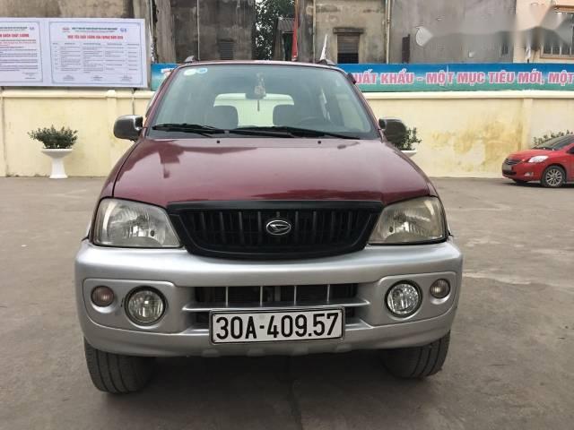 Daihatsu Terios  MT   2004 - Cần bán xe Daihatsu Terios MT đời 2004, màu đỏ, giá tốt