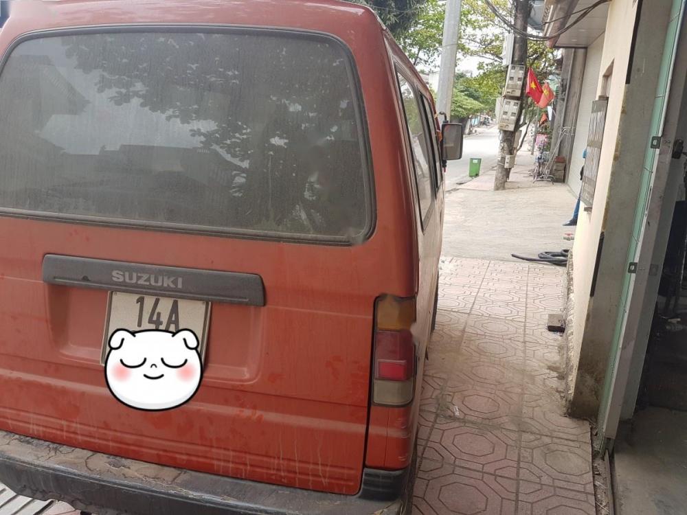 Suzuki Super Carry Van 2005 - Cần bán lại xe Suzuki Super Carry Van 2005, màu đỏ xe gia đình