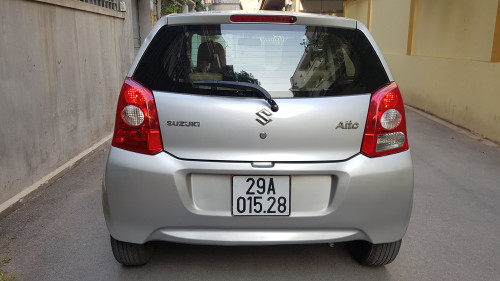 Suzuki Alto  1.0 AT  2009 - Cần bán lại xe Suzuki Alto 1.0 AT đời 2009, màu bạc, giá 265tr