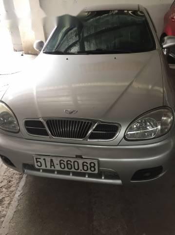 Daewoo Lanos 2003 - Cần bán xe Daewoo Lanos sản xuất 2003, màu bạc, giá chỉ 115 triệu