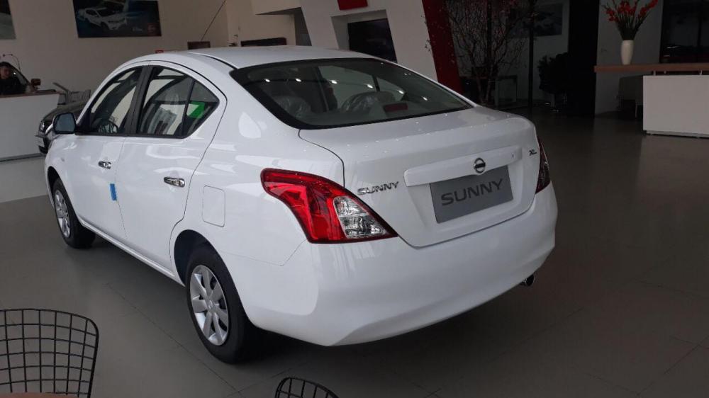 Nissan Sunny XL 2018 - Bán Nissan Sunny XL năm 2018, màu trắng, 438tr