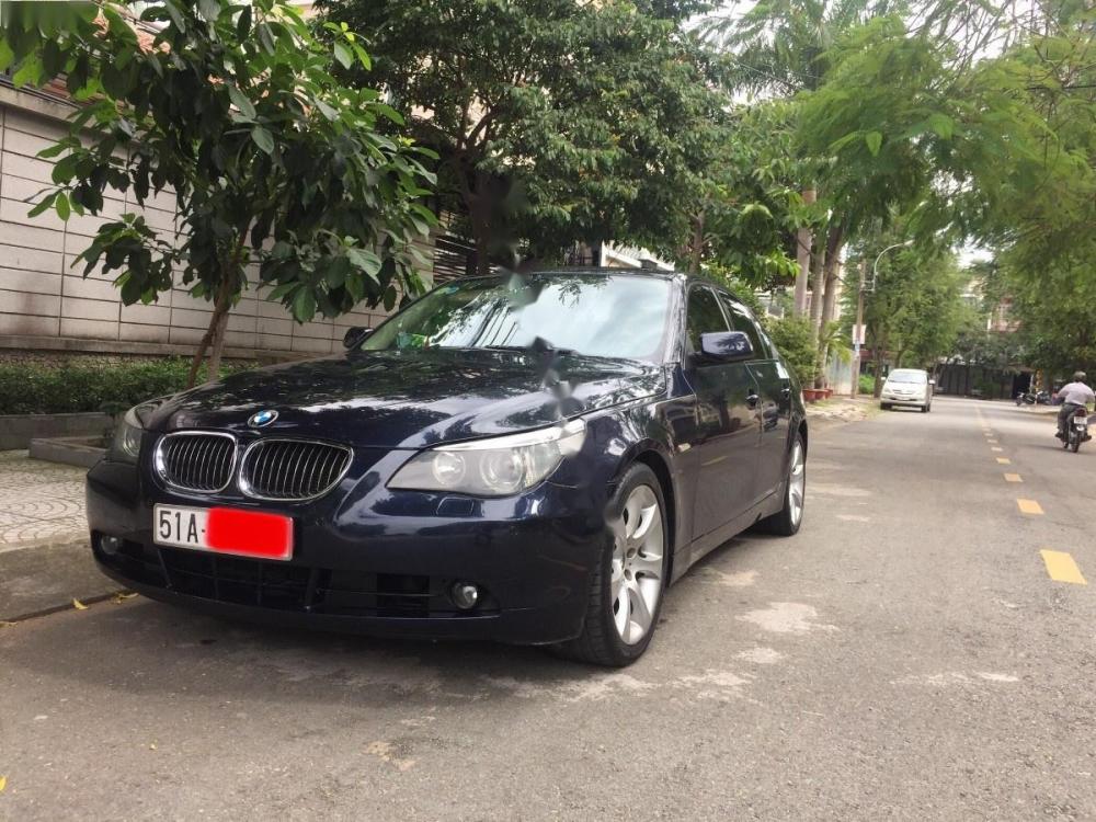 BMW 5 Series 530i 2007 - Cần bán xe BMW 5 Series 530i đời 2007, màu xanh lam, nhập khẩu nguyên chiếc chính chủ