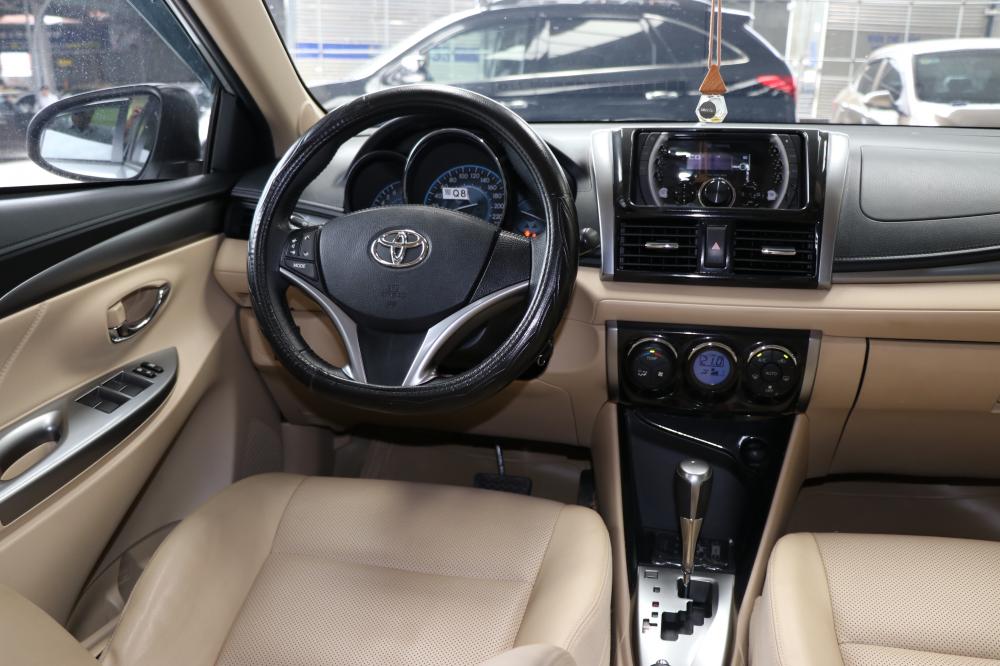 Toyota Vios 1.5G AT 2017 - Bán xe Toyota Vios 1.5G AT đời 2017, bạc, 22.000km, giá 558 triệu