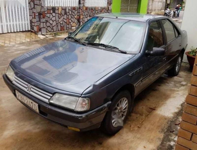 Peugeot 405 1992 - Cần bán gấp Peugeot 405 năm 1992, màu xanh lam, xe nhập giá cạnh tranh