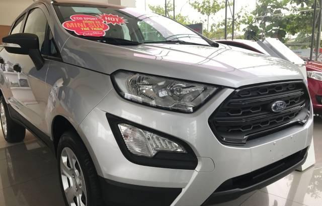 Ford EcoSport 1.5L MT Ambiente 2018 - Bán Ford EcoSport năm 2018, màu bạc