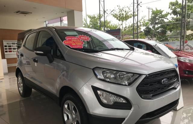 Ford EcoSport 1.5L MT Ambiente 2018 - Bán Ford EcoSport năm 2018, màu bạc