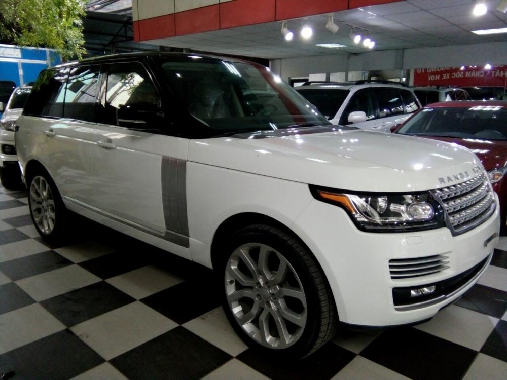 LandRover Range rover HSE 2015 - Bán LandRover Range Rover HSE sản xuất năm 2015, màu trắng, xe nhập