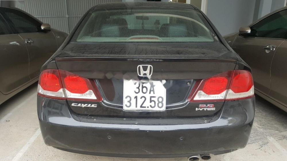 Honda Civic 2.0 AT 2009 - Cần bán xe Honda Civic 2.0 AT sản xuất 2009, màu đen chính chủ
