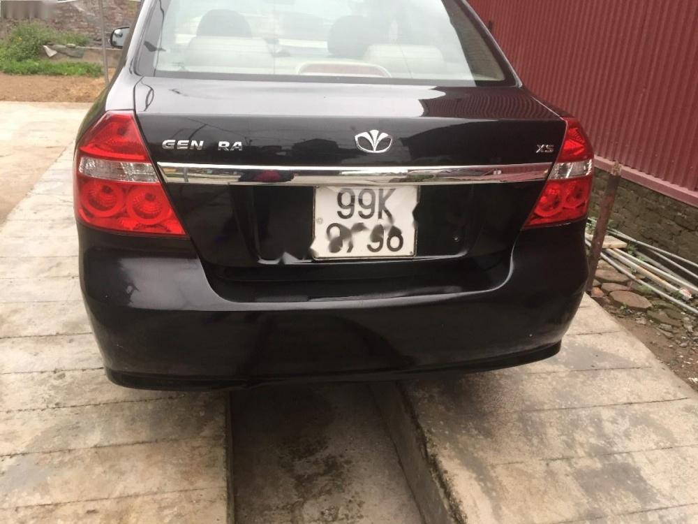 Daewoo Gentra SX 1.5 MT 2009 - Cần bán Daewoo Gentra SX 1.5 MT năm sản xuất 2009, màu đen xe gia đình, giá tốt