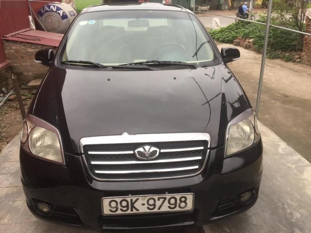 Daewoo Gentra SX 1.5 MT 2009 - Cần bán Daewoo Gentra SX 1.5 MT năm sản xuất 2009, màu đen xe gia đình, giá tốt