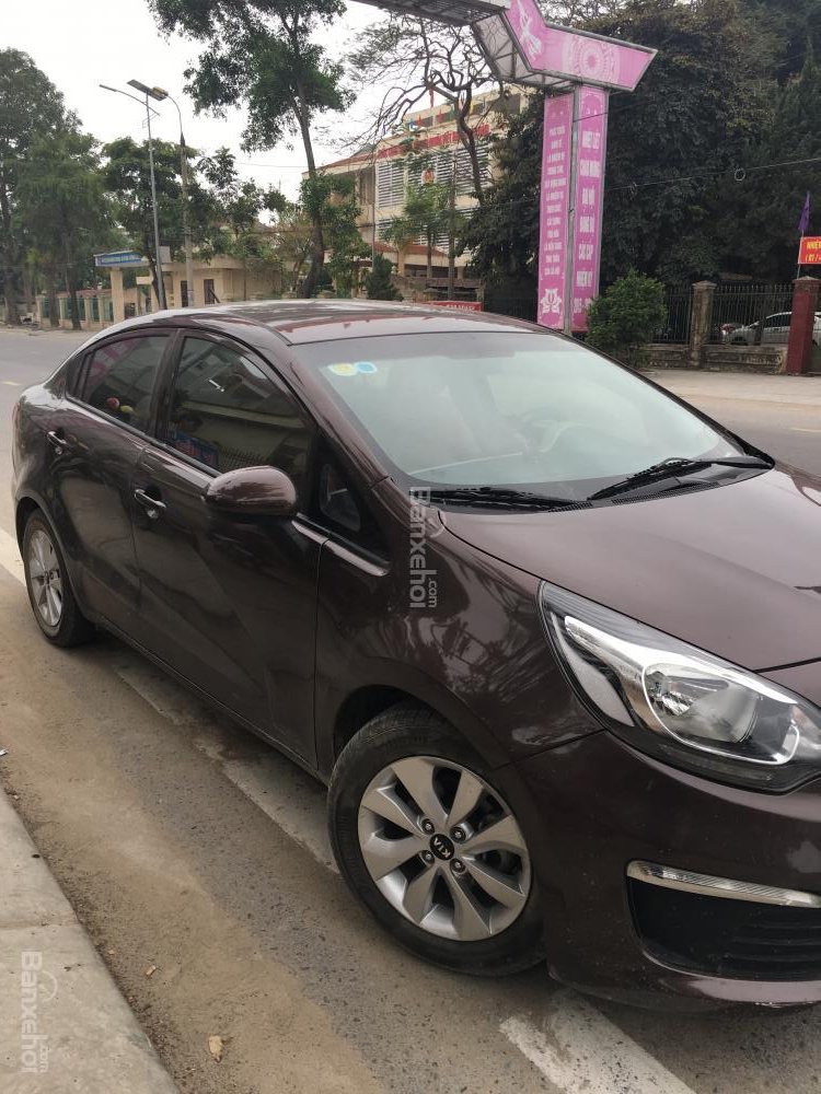 Kia Rio 2015 - Cần bán Kia Rio 2015, màu nâu, nhập khẩu