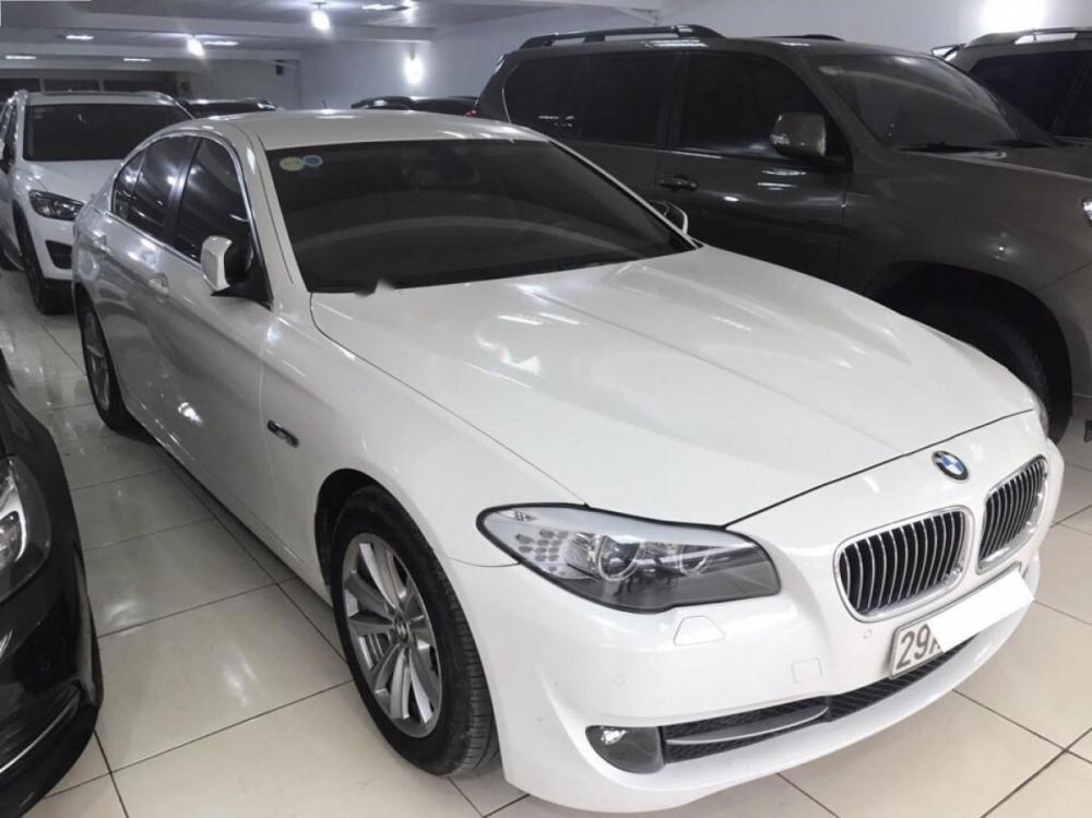 BMW 5 Series 523i 2010 - Cần bán lại xe BMW 5 Series 523i 2010, màu trắng, nhập khẩu nguyên chiếc