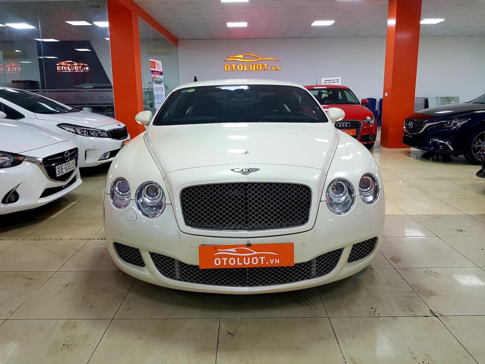 Bentley Continental GT Speed 2008 - Bán Bentley Continental 2008, màu trắng, nhập khẩu, dòng xe Coupe