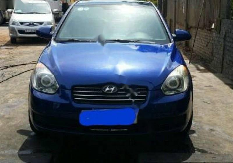 Hyundai Verna 2008 - Bán xe Hyundai Verna đời 2008, màu xanh lam, xe nhập