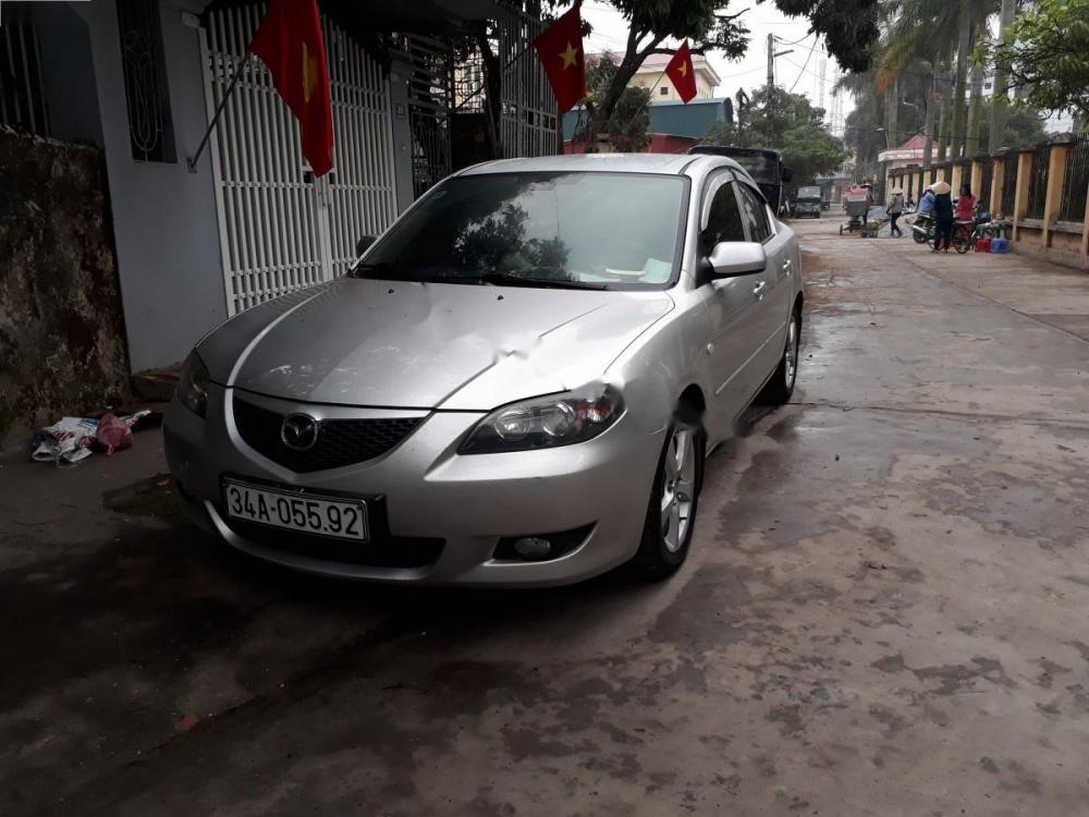 Mazda 3 2004 - Bán Mazda 3 đời 2004, màu bạc