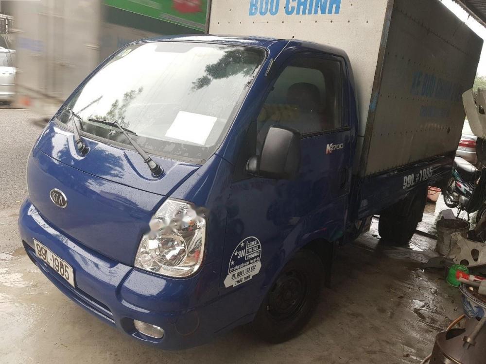 Kia K2700 2009 - Cần bán lại xe Kia K2700 sản xuất năm 2009, màu xanh lam, nhập khẩu như mới, giá 190tr