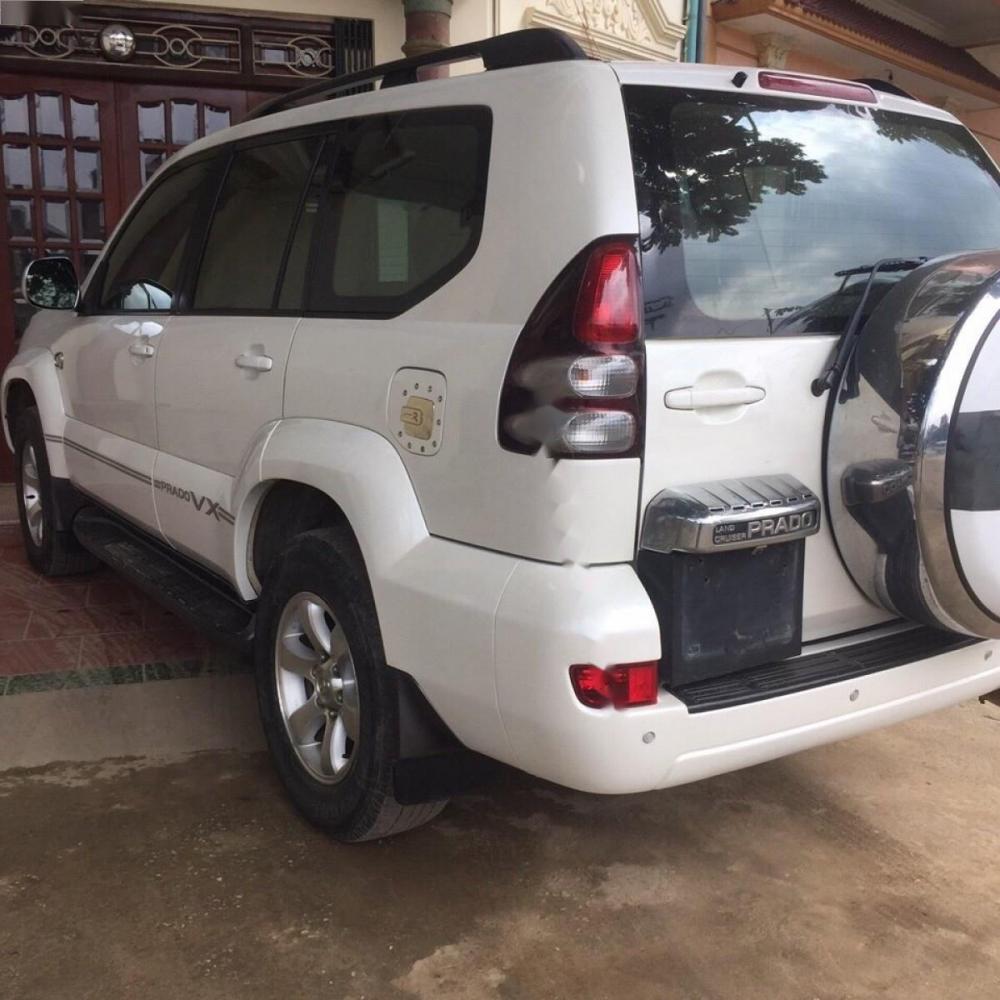 Toyota Prado VX 4.0 AT 2003 - Bán Toyota Prado VX 4.0 AT năm 2003, màu trắng, nhập khẩu nguyên chiếc