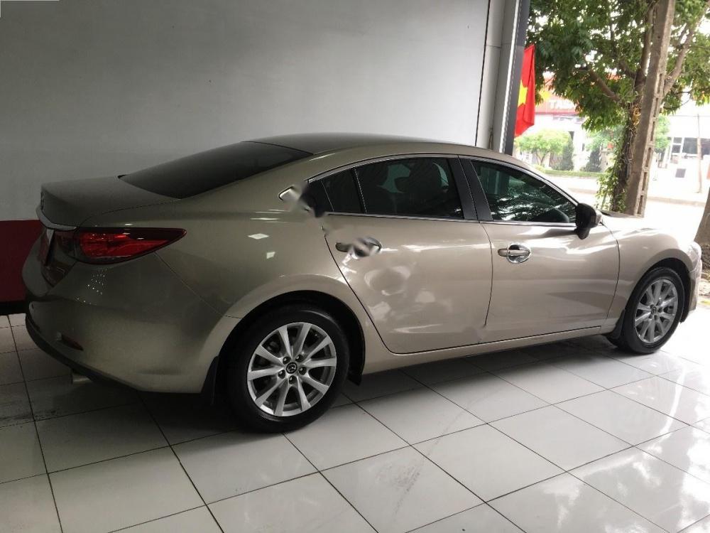 Mazda 6 2015 - Cần bán Mazda 6 đời 2015, màu vàng ít sử dụng giá cạnh tranh