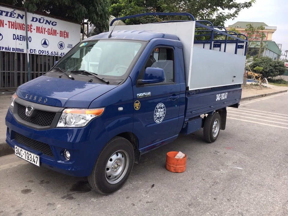 Xe tải 500kg - dưới 1 tấn 2018 - Thái Nguyên bán xe tải nhỏ Kenbo 990kg, giá tốt nhất không có đại lý nào rẻ hơn