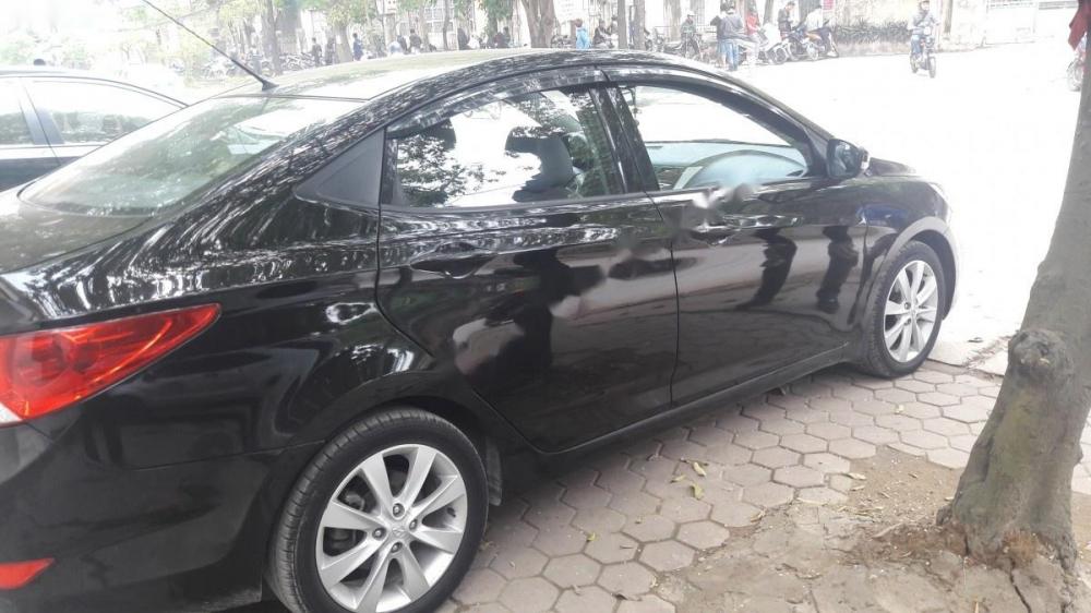 Hyundai Accent 2012 - Cần bán xe Hyundai Accent sản xuất năm 2012, màu đen, xe nhập chính chủ, 415tr