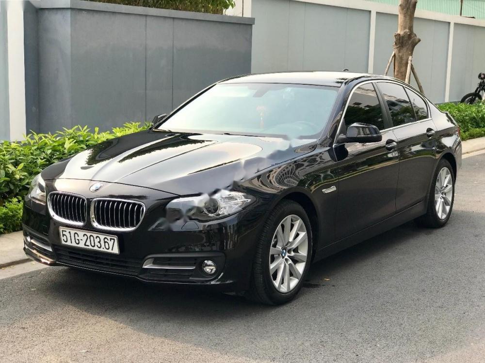 BMW 5 Series 520i 2016 - Bán BMW 5 Series 520i đời 2016, màu đen, xe nhập