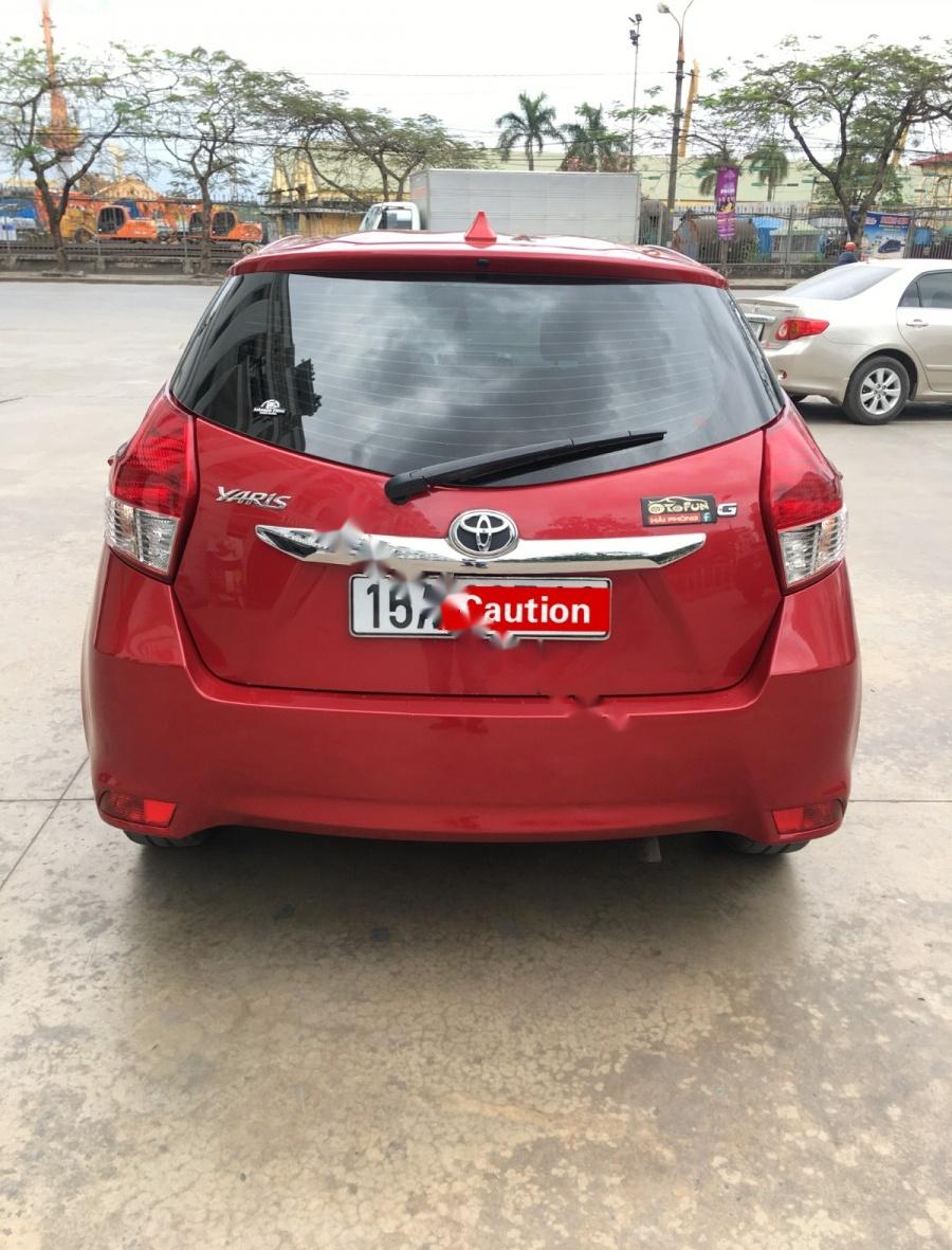 Toyota Yaris 1.3G 2014 - Bán ô tô Toyota Yaris G đời 2014, màu đỏ, nhập khẩu  