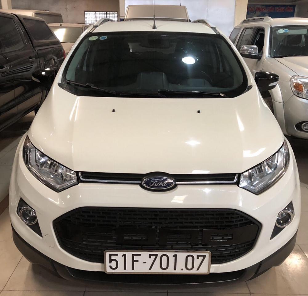 Ford EcoSport 1.5L AT Titanium 2016 - Cần bán Ford Ecosport Titanium SX 2016, màu trắng, hỗ trợ vay 80% trong 6 năm