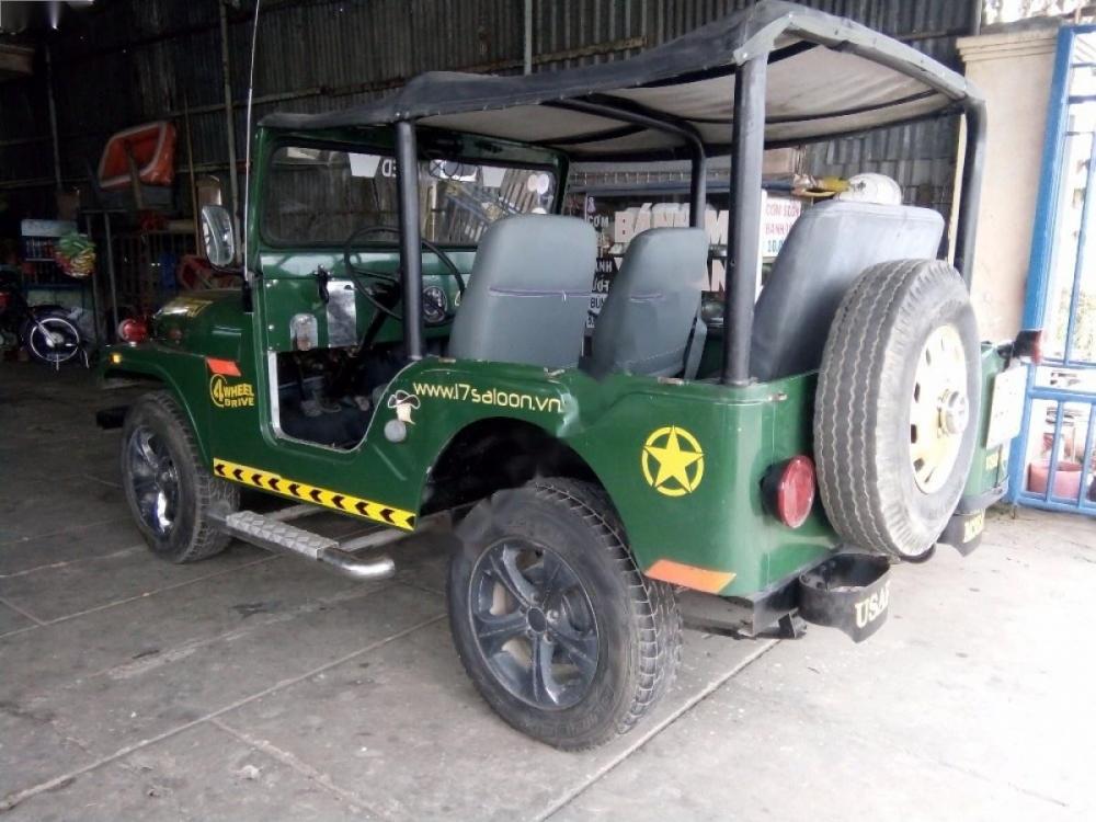 Jeep CJ 1990 - Bán Jeep CJ năm 1990, màu xanh, nhập khẩu