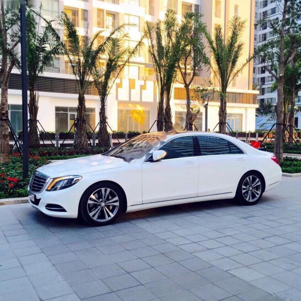 Mercedes-Benz S class S500L 2014 - Bán ô tô Mercedes S500L 2014, màu trắng  